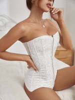  Plain White Women Intimates 7741