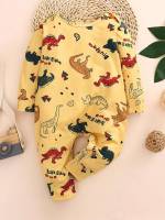  Yellow Letter Baby Jumpsuits 9325