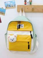 Colorblock  Kids Backpacks 5182