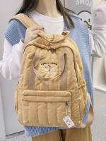 Letter Yellow Women Backpacks 664