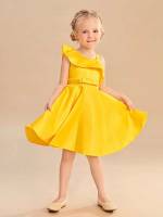 Glamorous Regular Fit Yellow Kids Clothing 5337