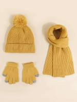  Plain Casual Yellow Apparel Accessories 6997