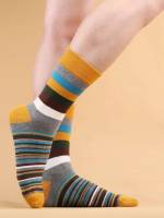  Yellow  Men Socks 5137