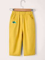 Casual Embroidery  Toddler Boy Pants 8610