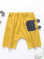 Regular Fit Cartoon Casual Toddler Boy Shorts 491