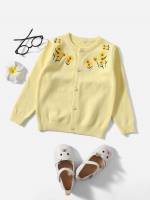  Floral Yellow Regular Kids Clothing 1696