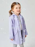  Hooded Casual Short Toddler Girl Coats 632