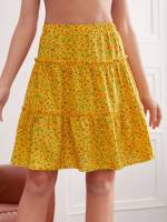  Short Ditsy Floral Women Skirts 6899