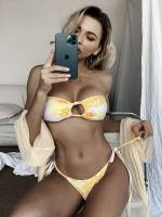  Sexy Yellow Women Clothing 6060