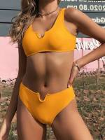  Scoop Neck Women Swimwear 363