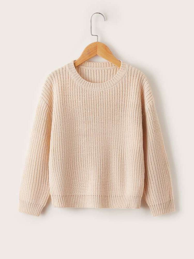 Casual Long Sleeve Round Neck Boys Knitwear 6768