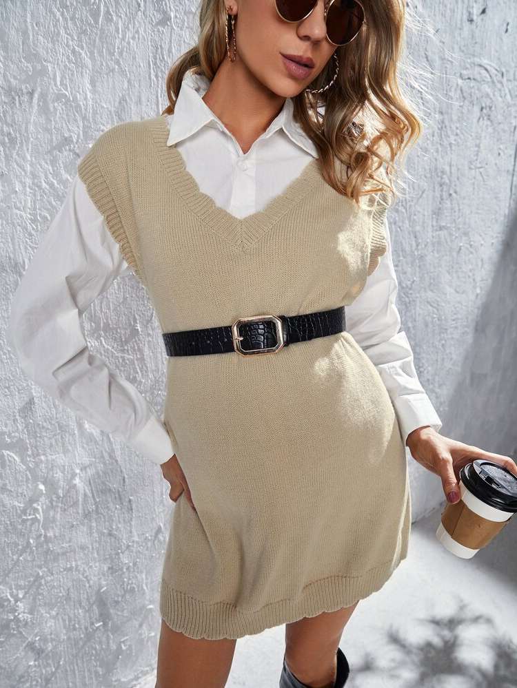 Apricot Casual Cap Sleeve Maternity Sweaters 2001