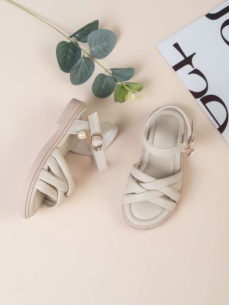 Pearls Plain  Shoes 1201