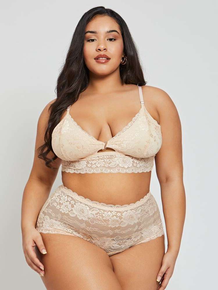   Floral Women Plus Intimates 62