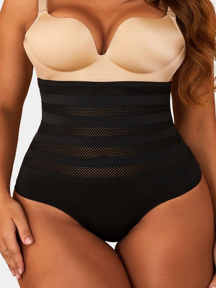  Plain Plus Size Corsets  Shapewear 1075