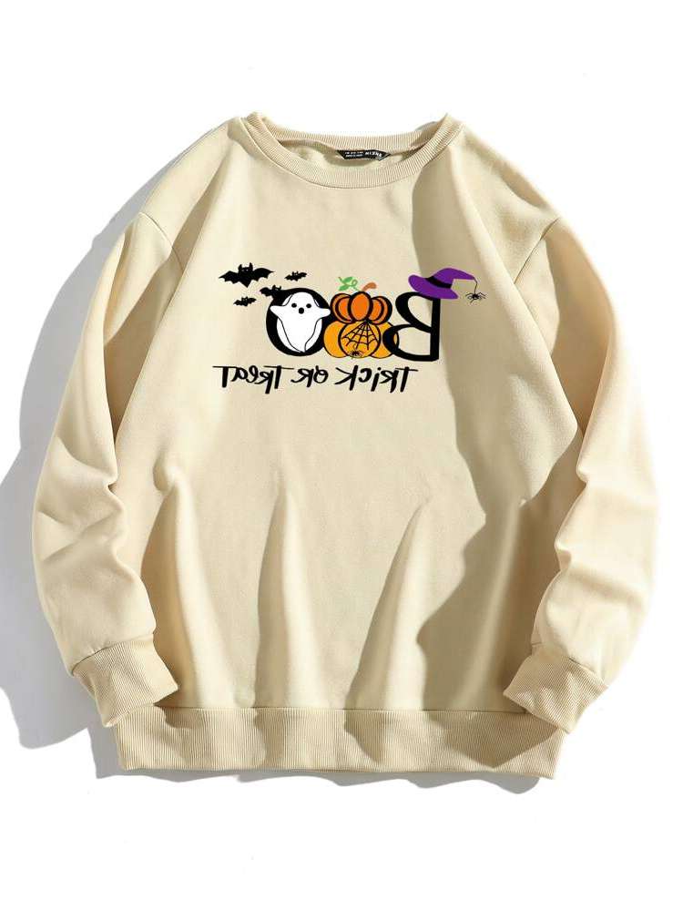  Halloween Long Sleeve Women Sweatshirts 812