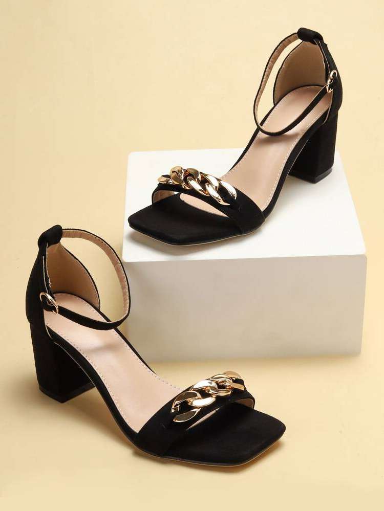 Elegant Plain Apricot Shoes 7195