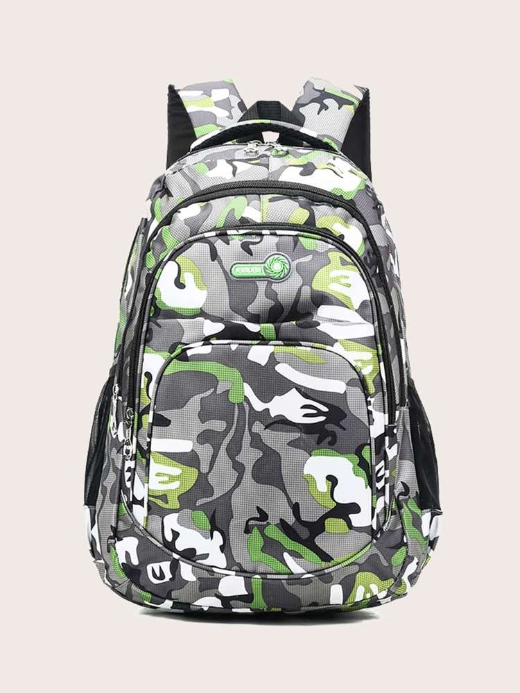  Army Green  Kids Backpacks 7791