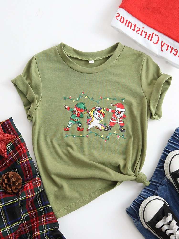  Christmas Regular Fit Regular Kids Clothing 367