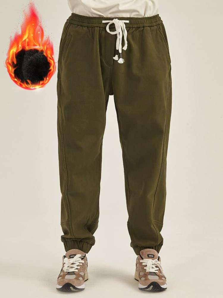  Army Green Long Men Pants 7166