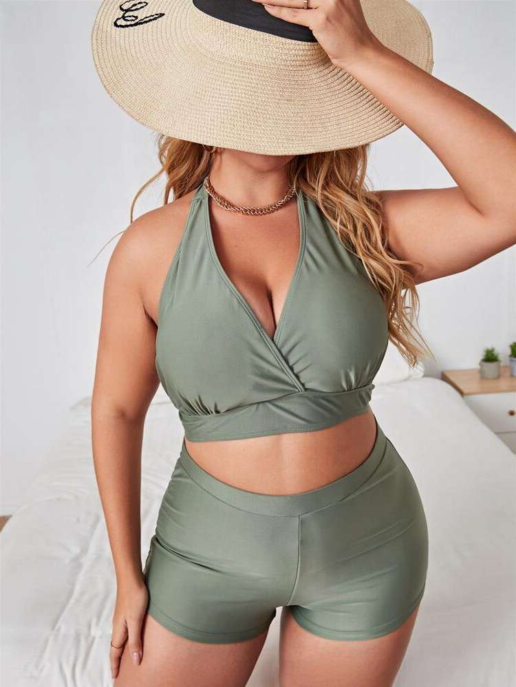  Casual Plus Size Beachwear 483