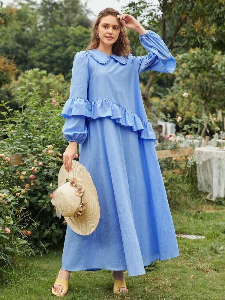  Plain Boho Frill World Apparel 9628