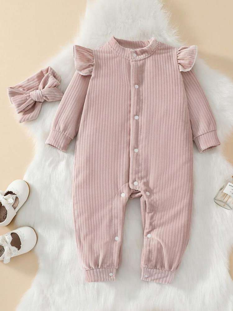  Ruffle Long Baby  Mom 8882