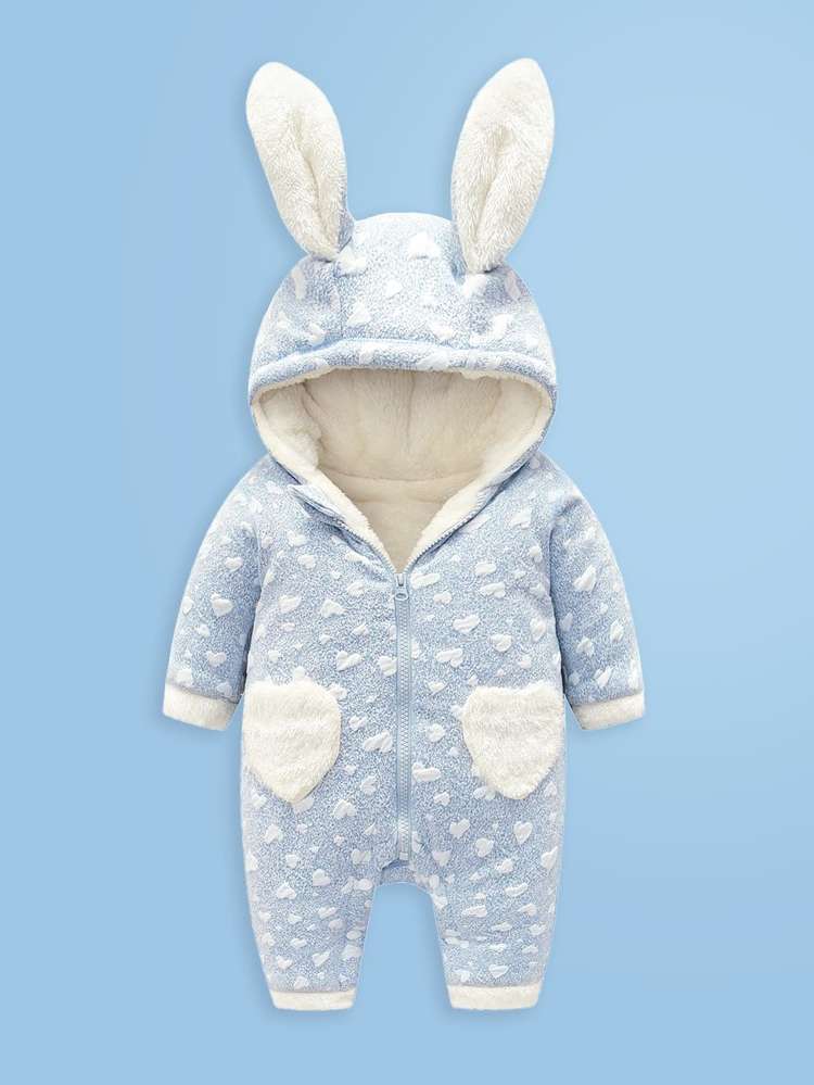  Patched Long Baby Onesies 6635