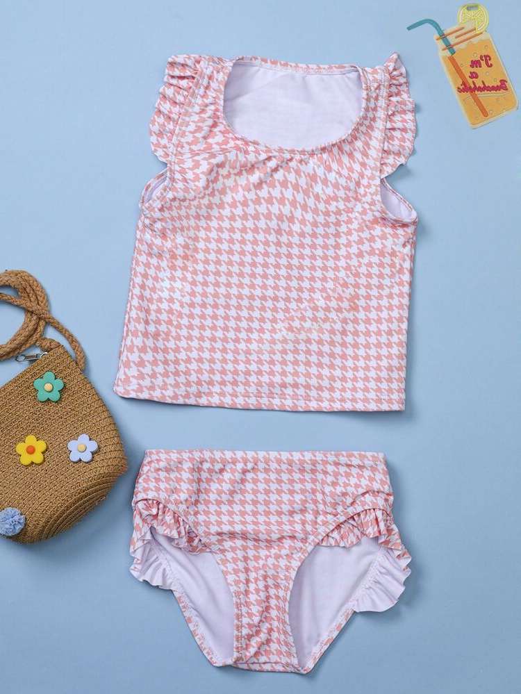 Cute Scoop Neck Baby Swimwear 8261