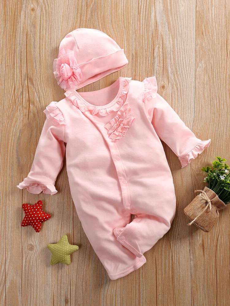  Baby Pink Casual Long Baby Clothing 4998