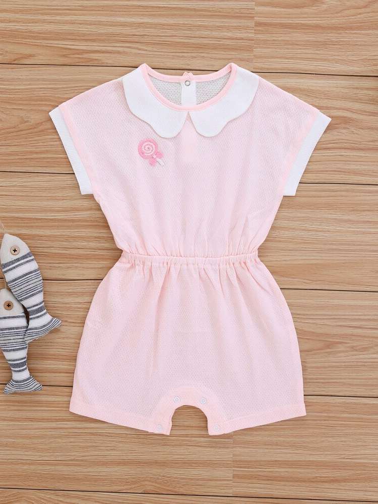   Short Sleeve Baby Rompers 4903