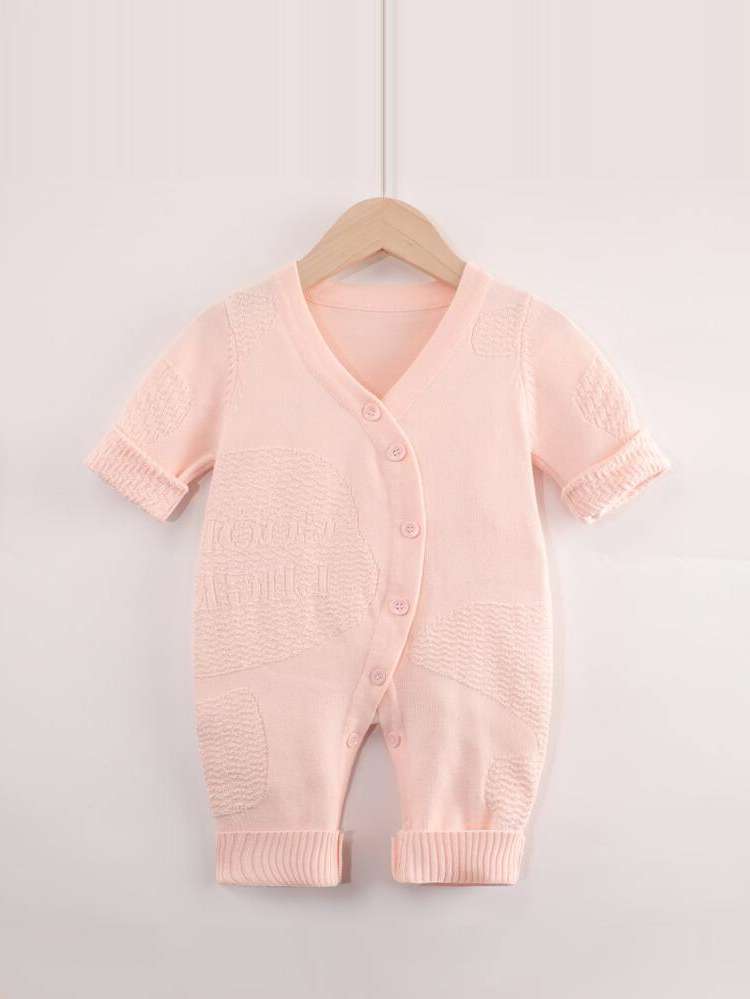 Button Front Casual Regular Fit Baby Sweater Onesies 6213