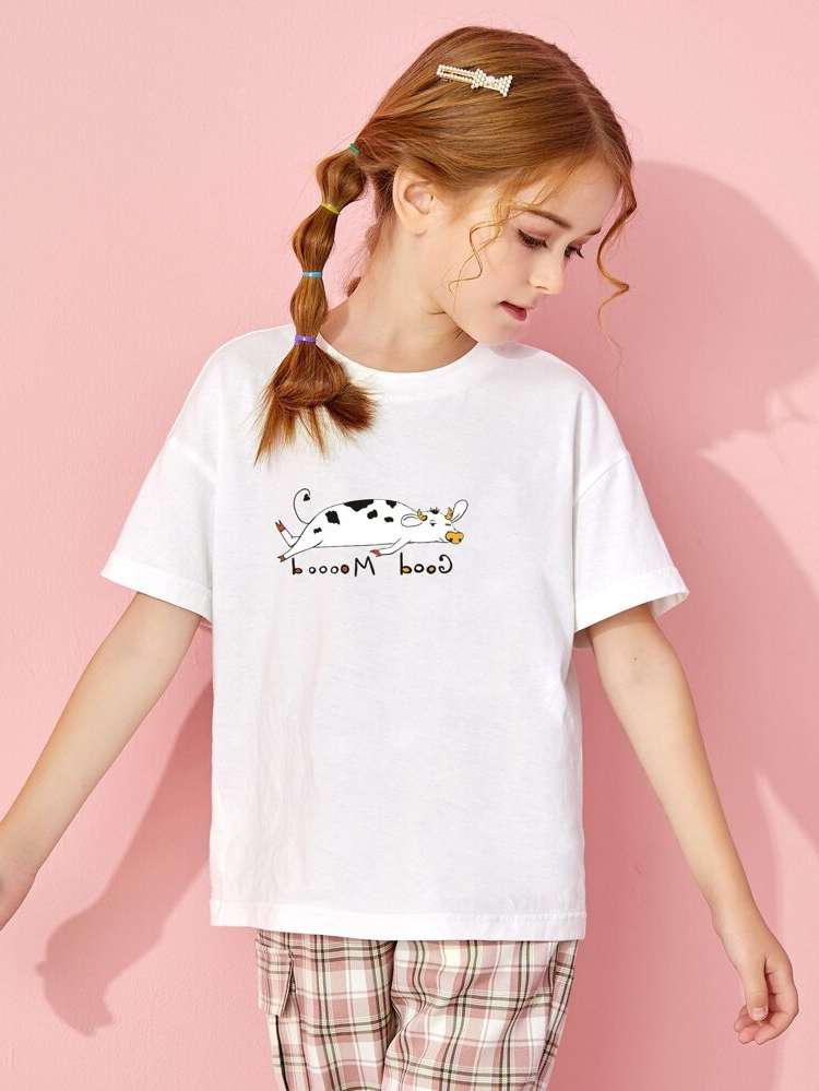  Baby Pink  Girls T-Shirts 6521