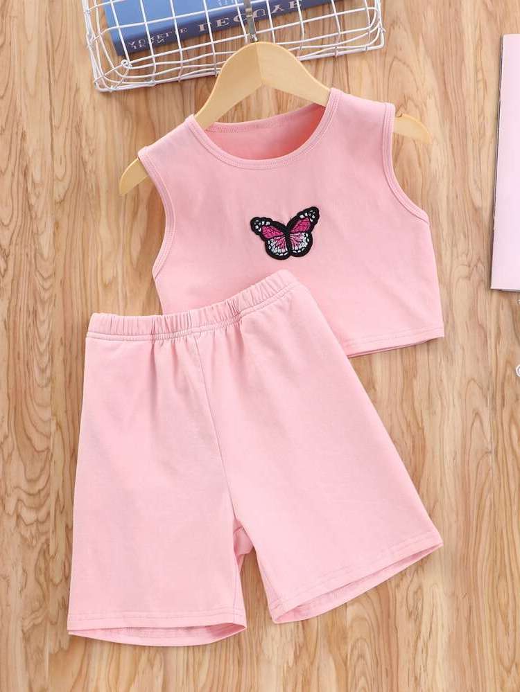  Regular Fit Baby Pink Girls Clothing 923