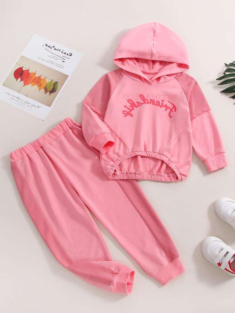 Hooded  Regular Fit Toddler Girls Clothing 82