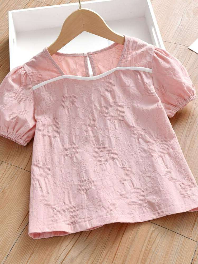 Regular Short Sleeve Regular Fit Kids Clothing 560