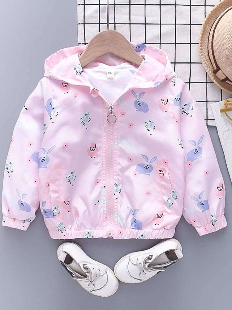 Baby Pink Pocket Casual Regular Kids Clothing 8477