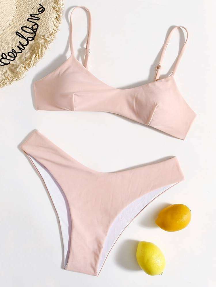   Plain Women Beachwear 3032