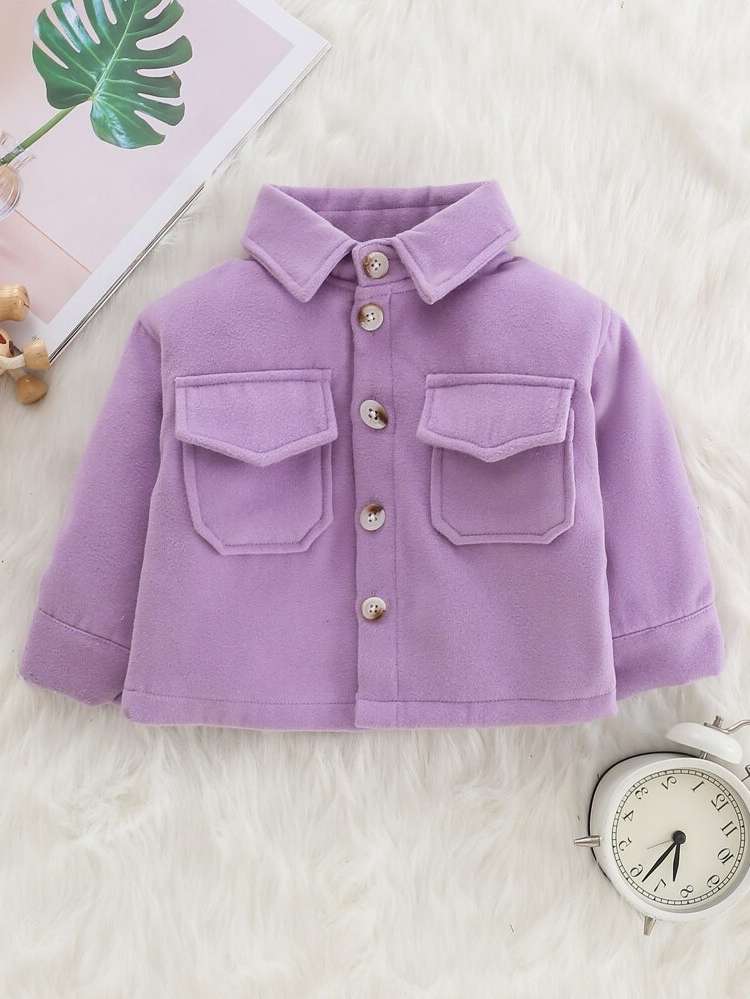 Regular  Collar Baby Clothing 8659