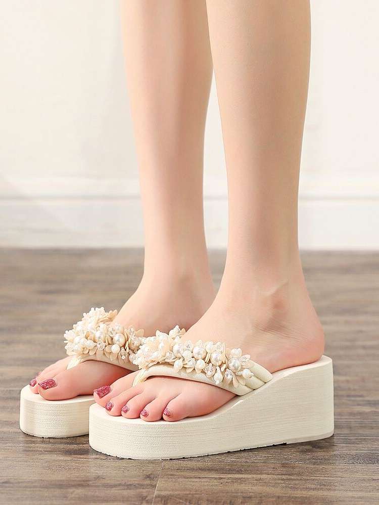 Pearls Vacation Women Slippers 6762