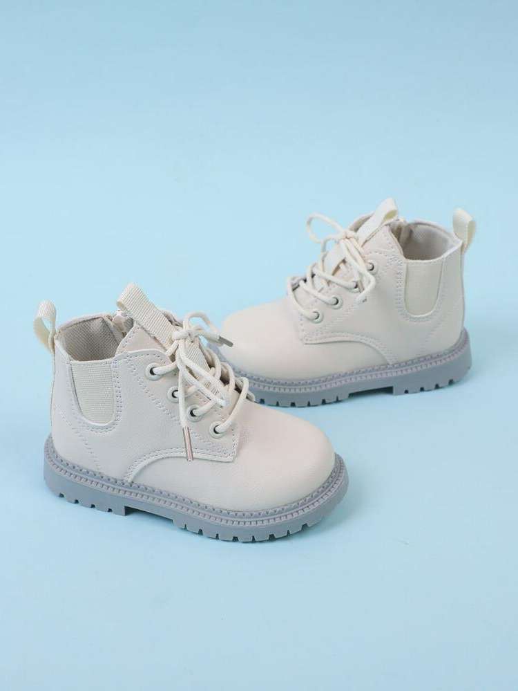  Beige  Kids Boots 1731