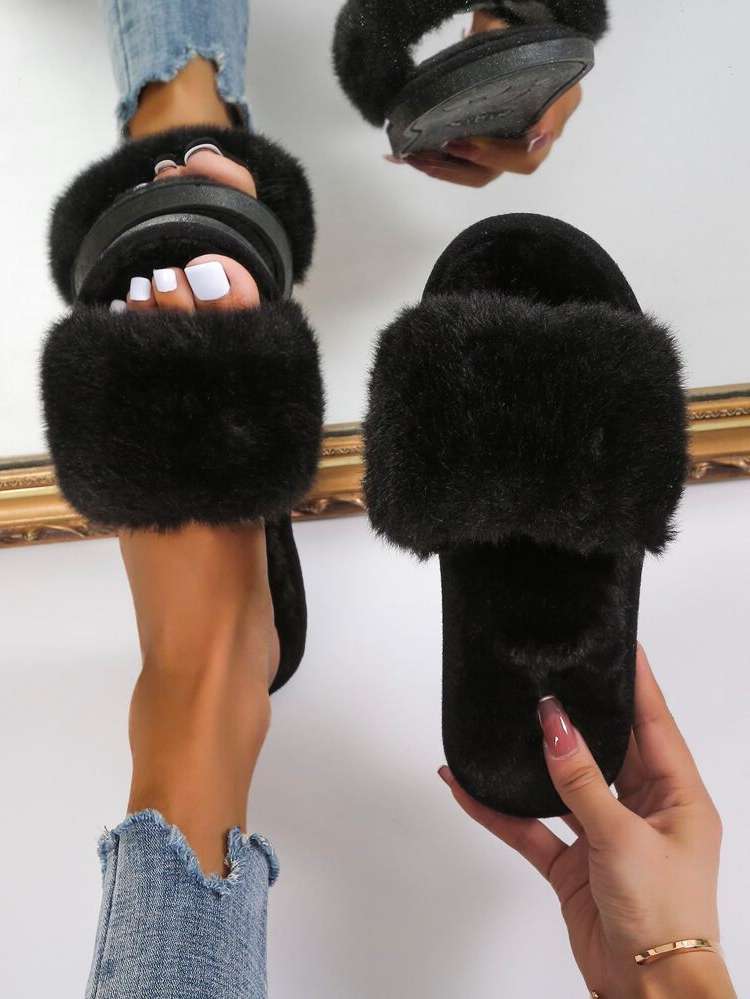  Plain Women Slippers 461