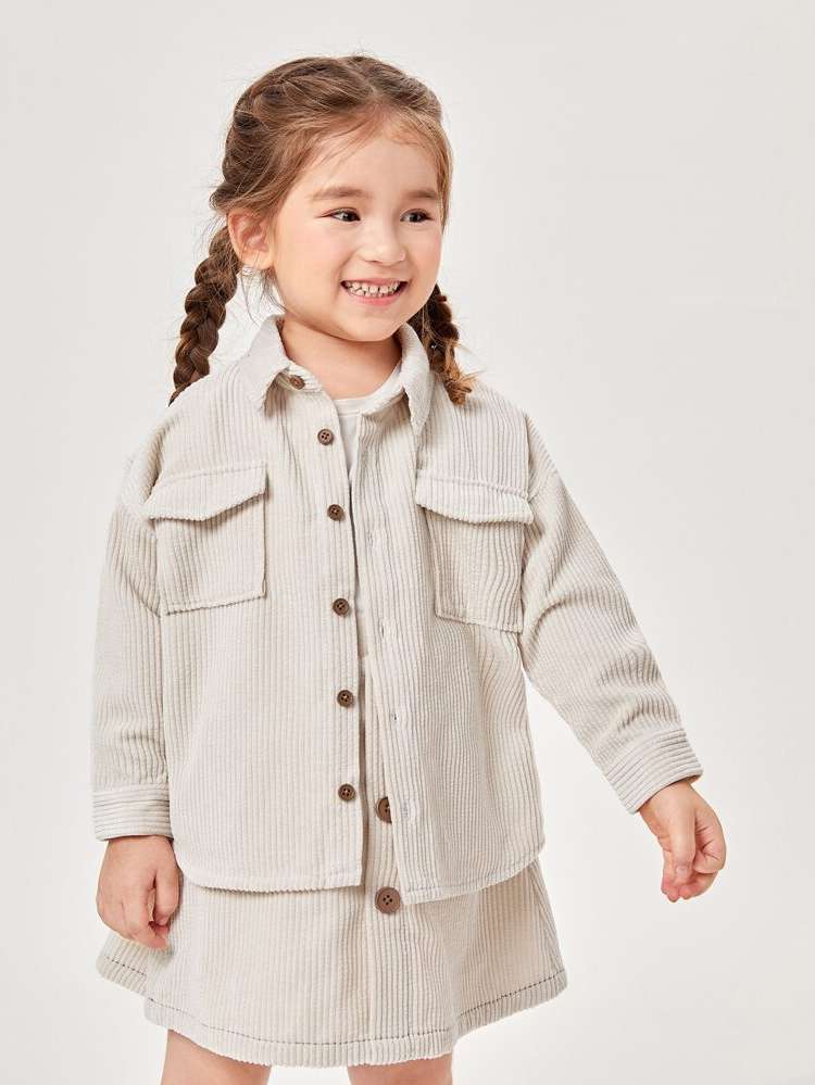  Collar Long Sleeve Kids Clothing 5134