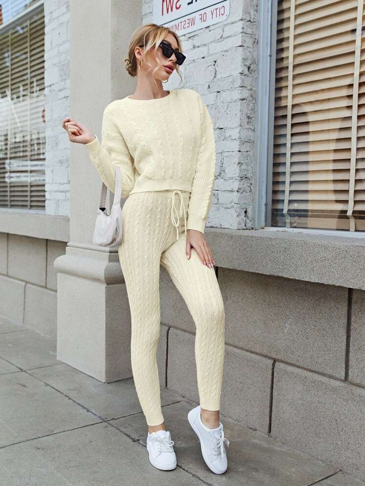 Casual Plain Long Sleeve Women Clothing 5705