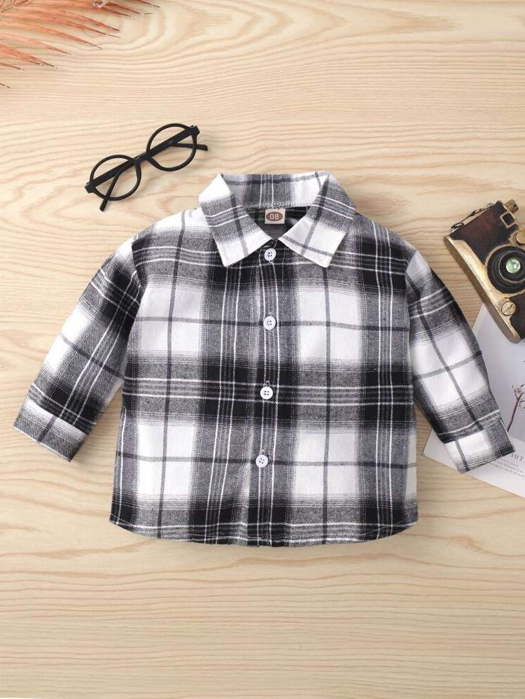  Long Sleeve Regular Fit Button Front Baby  Mom 3268