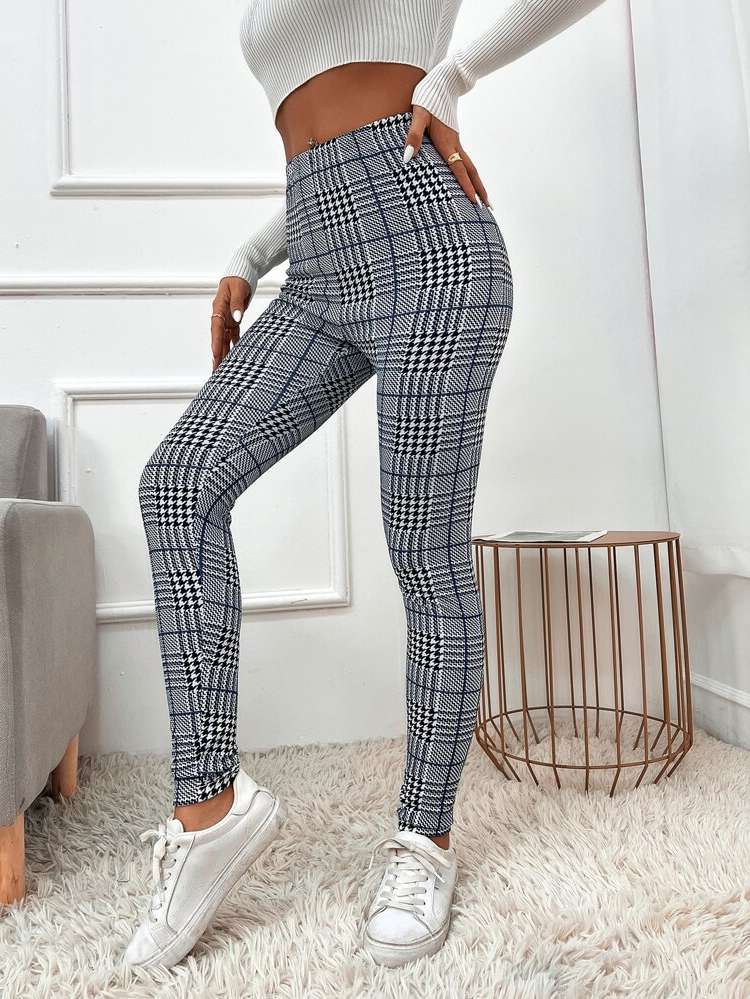  Black and White Women Leggings 347