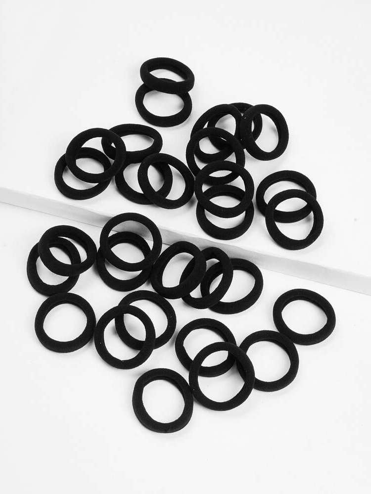  Plain Black Hair Accessories 331