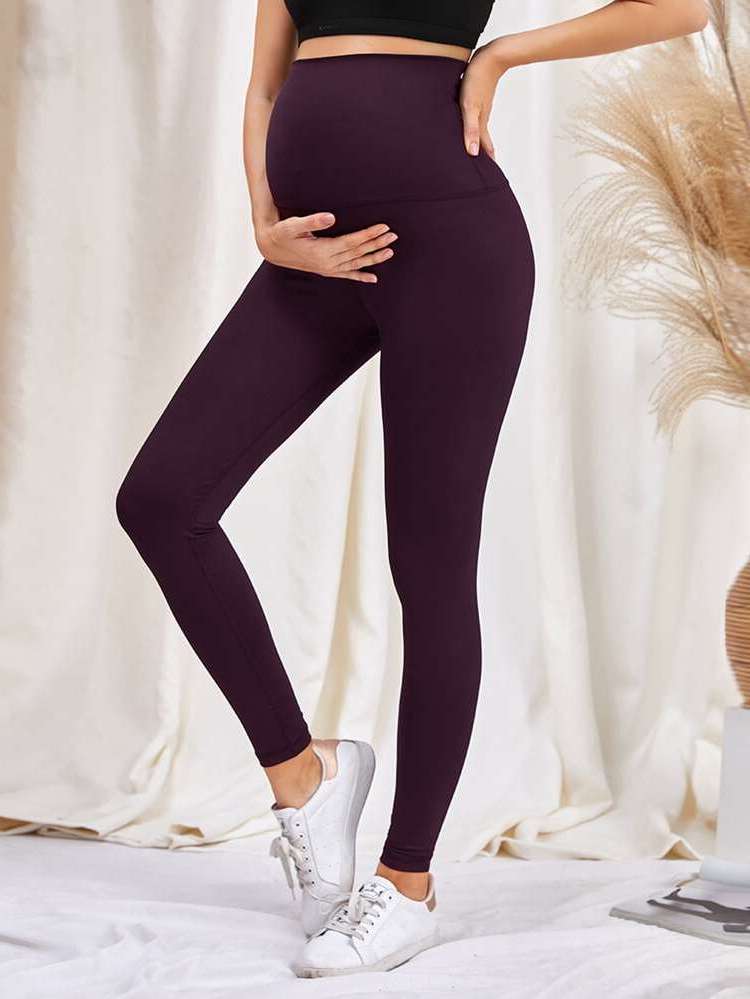  Cropped  Maternity Bottoms 2096