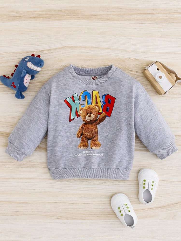 Cartoon Regular Regular Fit Casual Baby Clothing 6302