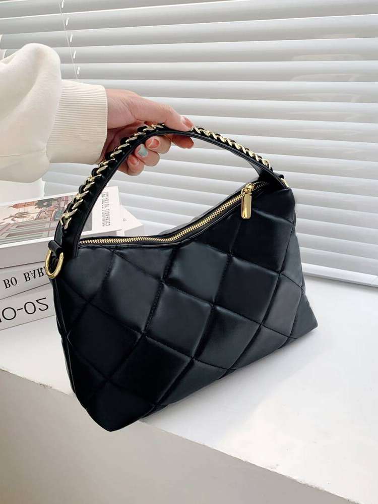  Black Ruched Women Bags 175